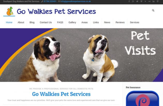 Go Walkies Pet Services, Southport