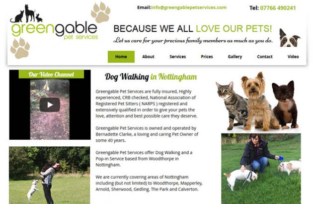 Greengable Pet Services Nottingham