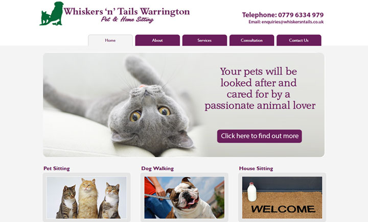 Whiskers n tails, Warrington